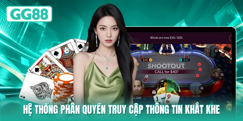 Hệ thống phân quyền truy cập thông tin khắt khe